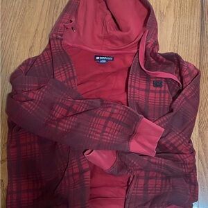 Red Ecko Plaid Hoodie